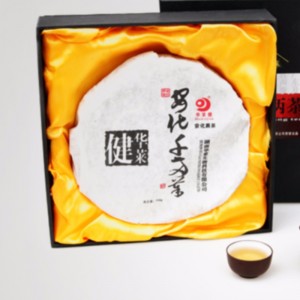 Двеста чай торта Хънан Анхуа черен чай здравеопазването чай